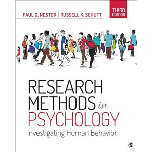 Nestor, Paul G. Research Methods in Psychology: Investigating Human Behavior Nestor, Paul G. Research Methods in Psychology: Investigating Human Behavior