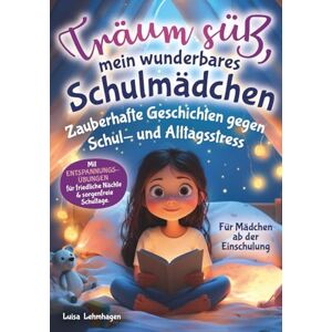 Lehmhagen, Luisa Träum süß, mein wunderbares Schulmädchen: Zauberhafte Geschichten gegen Schul- und Alltagsstress mit Entspannungsübungen für friedliche Nächte & sorgenfreie Schultage. Für Mädchen ab der Einschulung Lehmhagen, Luisa Träum süß, mein wunderbares Schulmädchen: Zauberhafte Geschichten gegen Schul- und Alltagsstress mit Entspannungsübungen für friedliche Nächte & sorgenfreie Schultage. Für Mädchen ab der Einschulung