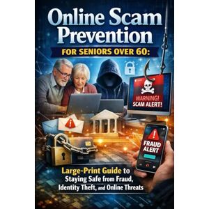 Taylor Online Scam Prevention for Seniors Over 60: Large-Print Guide to Staying Safe from Fraud, Identity Theft, and Online Threats: Clear, senior-friendly steps to recognize scams and protect personal info Taylor Online Scam Prevention for Seniors Over 60: Large-Print Guide to Staying Safe from Fraud, Identity Theft, and Online Threats: Clear, senior-friendly steps to recognize scams and protect personal info