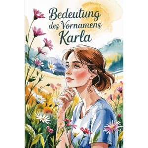 Döring, Pascal Bedeutung des Vornamens Karla: Ein liebevoll gestaltetes Geschenkbuch über die Bedeutung, Geschichte und bekannte Persönlichkeiten mit dem Vornamen Karla Döring, Pascal Bedeutung des Vornamens Karla: Ein liebevoll gestaltetes Geschenkbuch über die Bedeutung, Geschichte und bekannte Persönlichkeiten mit dem Vornamen Karla