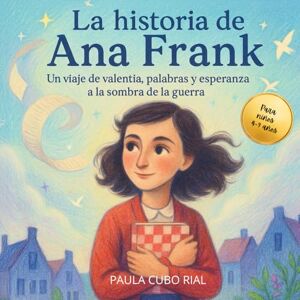 Cubo Rial, Paula La Historia de Ana Frank: Un libro ilustrado para niños sobre Anne Frank: biografía infantil educativa sobre el Holocausto, la Segunda Guerra Mundial ... real adaptada para edades de 4 a 9 años Cubo Rial, Paula La Historia de Ana Frank: Un libro ilustrado para niños sobre Anne Frank: biografía infantil educativa sobre el Holocausto, la Segunda Guerra Mundial ... real adaptada para edades de 4 a 9 años