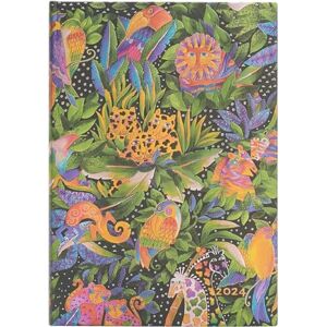 Paperblanks 12-Month Calendar 2024 Jungle Song Verso Midi (130 × 180 mm) Paperblanks 12-Month Calendar 2024 Jungle Song Verso Midi (130 × 180 mm)