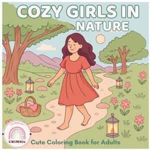 art, Crimsie coloring Cozy Girls in Nature: Cute Coloring Book for Adults, featuring Relaxing Walks, Trails, Forests and Peaceful Outdoor Escapes with Friends and hygge vibes art, Crimsie coloring Cozy Girls in Nature: Cute Coloring Book for Adults, featuring Relaxing Walks, Trails, Forests and Peaceful Outdoor Escapes with Friends and hygge vibes