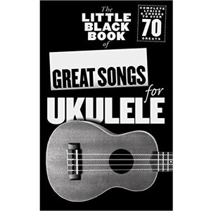 Various The Little Black Book Of Great Songs For Ukulele Various The Little Black Book Of Great Songs For Ukulele
