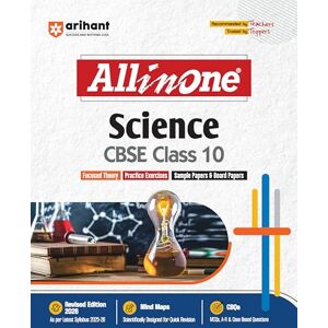 Gupta, Priyasha Arihant All in One Science Class 10 for CBSE Exams 2025-26 as per latest syllabus Mind Maps, CBQs, Focused Theory, Practice Exercises, Sample Papers Gupta, Priyasha Arihant All in One Science Class 10 for CBSE Exams 2025-26 as per latest syllabus Mind Maps, CBQs, Focused Theory, Practice Exercises, Sample Papers