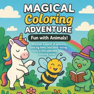 Nguyen, Talyah MAGICAL Coloring ADVENTURE: Fun with Animals! Nguyen, Talyah MAGICAL Coloring ADVENTURE: Fun with Animals!