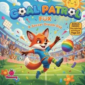 Books, Dhunberry Goal Patrol Fox: A Soccer Dream Day: A funny rhyming sports adventure about teamwork, confidence & playing fair Books, Dhunberry Goal Patrol Fox: A Soccer Dream Day: A funny rhyming sports adventure about teamwork, confidence & playing fair