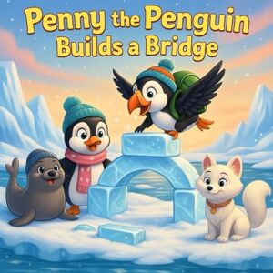 KDP, Neaz Penny The Penguin Builds a Bridge: Heartwarming Storybook for Kids & Toddlers Perfect Storybook for Babies, Boys, and Girls Ages 1–12 Fun & ... 1–3, 2 Year Olds, 3–5, 4 & 6 Year Olds KDP, Neaz Penny The Penguin Builds a Bridge: Heartwarming Storybook for Kids & Toddlers Perfect Storybook for Babies, Boys, and Girls Ages 1–12 Fun & ... 1–3, 2 Year Olds, 3–5, 4 & 6 Year Olds
