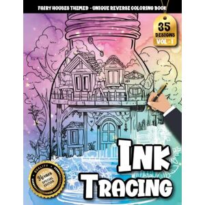 studio, Zen Trace Ink Tracing Book For Adults: “Cozy Fairy Houses Inside Jars with Soft Tracing Pages for Relaxation, Focus & stress relief " (Fairy House Series) studio, Zen Trace Ink Tracing Book For Adults: “Cozy Fairy Houses Inside Jars with Soft Tracing Pages for Relaxation, Focus & stress relief " (Fairy House Series)