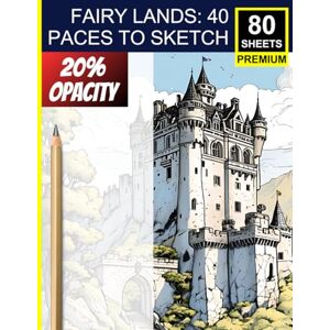 Khajeb, Mr Kamal Fairy Lands: 40 Paces to Sketch – 20% Opacity Premium Sketchbook: Trace & Shade Fantasy Forests and Castles – For Artists of All Levels Khajeb, Mr Kamal Fairy Lands: 40 Paces to Sketch – 20% Opacity Premium Sketchbook: Trace & Shade Fantasy Forests and Castles – For Artists of All Levels