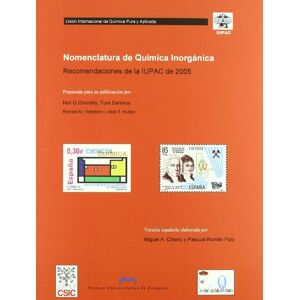Ciriano López, Miguel Angel Nomenclatura de Química Inorgánica. Recomendaciones de la IUPAC de 2005. (Fuera de colección) Ciriano López, Miguel Angel Nomenclatura de Química Inorgánica. Recomendaciones de la IUPAC de 2005. (Fuera de colección)