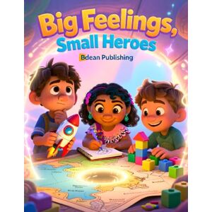 Publishing, Bdean Big Feelings, Small Heroes: A Courage-Finding Adventure for Kids with Anxiety, ADHD & Shyness Publishing, Bdean Big Feelings, Small Heroes: A Courage-Finding Adventure for Kids with Anxiety, ADHD & Shyness