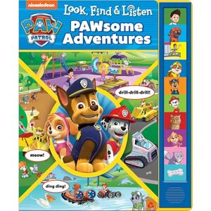 PI Kids Nickelodeon PAW Patrol Look, Find, and Listen PAWsome Adventures Sound Book (Look and Find): Look, Find & Listen PI Kids Nickelodeon PAW Patrol Look, Find, and Listen PAWsome Adventures Sound Book (Look and Find): Look, Find & Listen