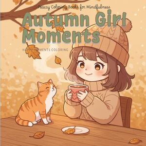 Coloring Books, Peaccy Autumn Girl Moments: Coloring Book: Cozy Moments Coloring. Kawaii Illustrations of a Girl Enjoying Autumn Adventures. Charming Scenes with Fall ... for All Ages! (Happy Moments Coloring) Coloring Books, Peaccy Autumn Girl Moments: Coloring Book: Cozy Moments Coloring. Kawaii Illustrations of a Girl Enjoying Autumn Adventures. Charming Scenes with Fall ... for All Ages! (Happy Moments Coloring)
