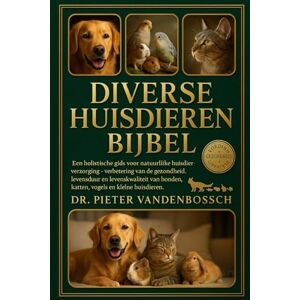 Vandenbosch, Dr. Pieter Diverse Huisdieren Bijbel: Een holistische gids voor natuurlijke huisdierverzorging – Verbetering van de gezondheid, levensduur en levenskwaliteit van honden, katten, vogels en kleine huisdieren Vandenbosch, Dr. Pieter Diverse Huisdieren Bijbel: Een holistische gids voor natuurlijke huisdierverzorging – Verbetering van de gezondheid, levensduur en levenskwaliteit van honden, katten, vogels en kleine huisdieren