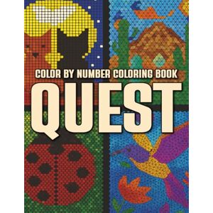 BrightMind QUEST Color By Number Coloring Book: Fun and Interactive Color by Number Adventure Pages Hidden Images and Creative Puzzles for Kids, Teens, and Adults BrightMind QUEST Color By Number Coloring Book: Fun and Interactive Color by Number Adventure Pages Hidden Images and Creative Puzzles for Kids, Teens, and Adults