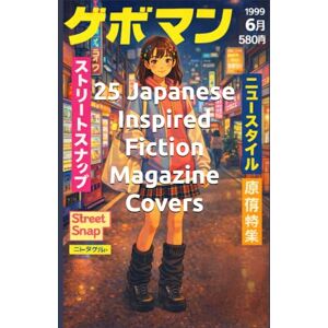 B, J A 25 Japanese Inspired Fiction Magazine Covers: Coloring Book for Adults, 5.5x8.5in Book, Relaxing Gift, Activity Book B, J A 25 Japanese Inspired Fiction Magazine Covers: Coloring Book for Adults, 5.5x8.5in Book, Relaxing Gift, Activity Book