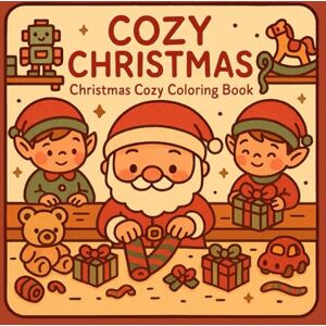 Vane, Ellie Cozy Christmas: Christmas Cozy Coloring Book for Adults & Teens: 40 Cozy Christmas Illustrations to Color, Relax, and Rediscover the Magic of the Season Vane, Ellie Cozy Christmas: Christmas Cozy Coloring Book for Adults & Teens: 40 Cozy Christmas Illustrations to Color, Relax, and Rediscover the Magic of the Season