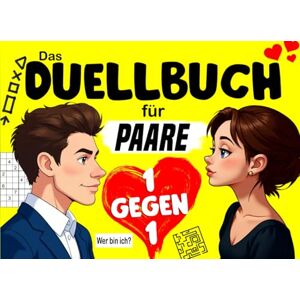 Becker Das Duellbuch für Paare 1 gegen 1 – Lustige Spiele & Challenges für aktive Date Nights oder Spielabende – Perfektes Geschenk für Pärchen, Partner & mehr Quality Time in eurer Beziehung Becker Das Duellbuch für Paare 1 gegen 1 – Lustige Spiele & Challenges für aktive Date Nights oder Spielabende – Perfektes Geschenk für Pärchen, Partner & mehr Quality Time in eurer Beziehung