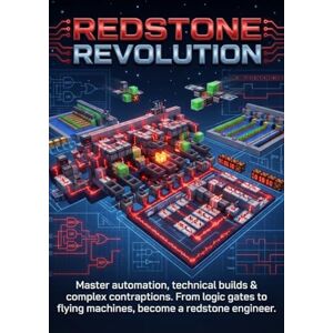 Clarke, Naomi Redstone Revolution: Engineer Minecraft's Most Advanced Contraptions: Master automation, technical builds & complex contraptions. From logic gates to flying machines, become a redstone engineer. Clarke, Naomi Redstone Revolution: Engineer Minecraft's Most Advanced Contraptions: Master automation, technical builds & complex contraptions. From logic gates to flying machines, become a redstone engineer.