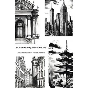 -, THE BOOK LAB BOCETOS ARQUITECTÓNICOS: DIBUJA EDIFICIOS DE TODO EL MUNDO -, THE BOOK LAB BOCETOS ARQUITECTÓNICOS: DIBUJA EDIFICIOS DE TODO EL MUNDO
