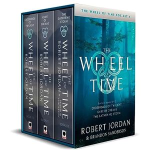 Jordan, Robert The Wheel of Time Box Set 3: Books 10-12 (Crossroads of Twilight, Knife of Dreams, The Gathering Storm) (Wheel of Time Box Sets) Paperback – 14 April 2022 Jordan, Robert The Wheel of Time Box Set 3: Books 10-12 (Crossroads of Twilight, Knife of Dreams, The Gathering Storm) (Wheel of Time Box Sets) Paperback – 14 April 2022