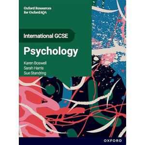 Boswell, Karen Student Book (OxfordAQA International GCSE Psychology (9218)) Boswell, Karen Student Book (OxfordAQA International GCSE Psychology (9218))