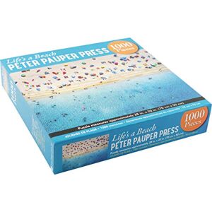 Peter Pauper Press Life's A Beach 1000 Piece Jigsaw Puzzle Peter Pauper Press Life's A Beach 1000 Piece Jigsaw Puzzle