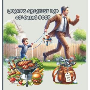 Boutique, Once In A Blue Moon World’s Greatest Dad Coloring Book Boutique, Once In A Blue Moon World’s Greatest Dad Coloring Book