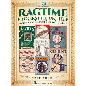 Various Ragtime Fingerstyle Ukulele (Book/Online Audio): 15 Classic Rags Arranged for Solo Ukulele Various Ragtime Fingerstyle Ukulele (Book/Online Audio): 15 Classic Rags Arranged for Solo Ukulele