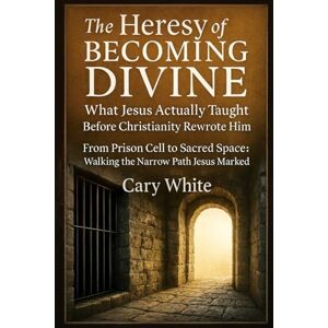 White, Cary The Heresy of Becoming Divine: What Jesus Actually Taught Before Christianity Rewrote Him, From Prison Cell to Sacred Space: Walking the Narrow Path Jesus Marked White, Cary The Heresy of Becoming Divine: What Jesus Actually Taught Before Christianity Rewrote Him, From Prison Cell to Sacred Space: Walking the Narrow Path Jesus Marked