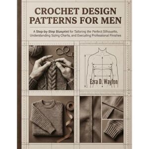 Waylon, Ezra D. Crochet Design Patterns For Men: A Step-by-Step Blueprint for Tailoring the Perfect Silhouette, Understanding Sizing Charts, and Executing Professional Finishes (The Everything Essential Guides) Waylon, Ezra D. Crochet Design Patterns For Men: A Step-by-Step Blueprint for Tailoring the Perfect Silhouette, Understanding Sizing Charts, and Executing Professional Finishes (The Everything Essential Guides)