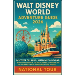 Tour, National Walt Disney World Adventure Guide 2026 (Full Colored): Discover Orlando, Kissimmee & Beyond with Local Insights, Cultural Secrets, Language Tips, and Off-the-Beaten-Path Adventures Tour, National Walt Disney World Adventure Guide 2026 (Full Colored): Discover Orlando, Kissimmee & Beyond with Local Insights, Cultural Secrets, Language Tips, and Off-the-Beaten-Path Adventures
