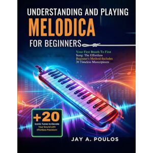 POULOS, JAY A. UNDERSTANDING AND PLAYING MELODICA FOR BEGINNERS: Your First Breath To First Song: The Effortless Beginner's Method-Includes 20 Timeless Masterpieces POULOS, JAY A. UNDERSTANDING AND PLAYING MELODICA FOR BEGINNERS: Your First Breath To First Song: The Effortless Beginner's Method-Includes 20 Timeless Masterpieces
