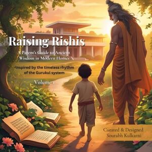 Kulkarni, Sourabh Shamrao Raising Rishis: A Parent’s Guide to Ancient Wisdom in Modern Homes: A 15-Minute Daily Path for Parents and Children (Ages 3–6) (Raising Rishis (Volume 1)) Kulkarni, Sourabh Shamrao Raising Rishis: A Parent’s Guide to Ancient Wisdom in Modern Homes: A 15-Minute Daily Path for Parents and Children (Ages 3–6) (Raising Rishis (Volume 1))