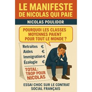 Poulidor, Nicolas Le Manifeste de Nicolas qui paie: Un essai choc sur la classe moyenne au cœur du contrat social Poulidor, Nicolas Le Manifeste de Nicolas qui paie: Un essai choc sur la classe moyenne au cœur du contrat social