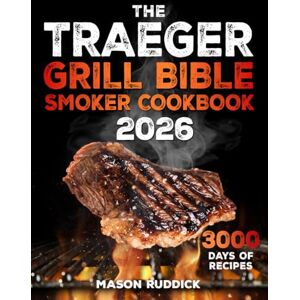 Ruddick, Mason The Traeger Grill Bible • Smoker Cookbook: 3000 Days Of Mouthwatering Wood Pellet Recipes To Amaze Family And Friends Become The Undisputed Backyard Pitmaster Everyone Respects Ruddick, Mason The Traeger Grill Bible • Smoker Cookbook: 3000 Days Of Mouthwatering Wood Pellet Recipes To Amaze Family And Friends Become The Undisputed Backyard Pitmaster Everyone Respects