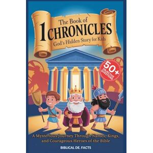 De. Facts, Biblical THE BOOK OF 1 CHRONICLES: God’s Hidden Story for Kids: A Mysterious Journey Through Names, Kings, and Courageous Heroes of the Bible De. Facts, Biblical THE BOOK OF 1 CHRONICLES: God’s Hidden Story for Kids: A Mysterious Journey Through Names, Kings, and Courageous Heroes of the Bible