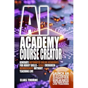 Thorne, Elias AI Academy Course Creator: Generate Automated Online Academies for Hobby Skills – Scale Evergreen Memberships Without Teaching Live: Launch an ... To ... To Make Money and Achieve Finacial Freedom) Thorne, Elias AI Academy Course Creator: Generate Automated Online Academies for Hobby Skills – Scale Evergreen Memberships Without Teaching Live: Launch an ... To ... To Make Money and Achieve Finacial Freedom)