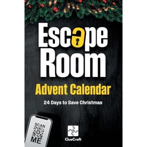 Craft The Escape Room Advent Calendar: A Christmas Crime to Solve 24 Days to Save Christmas An Advent Riddle Book for Adults Craft The Escape Room Advent Calendar: A Christmas Crime to Solve 24 Days to Save Christmas An Advent Riddle Book for Adults