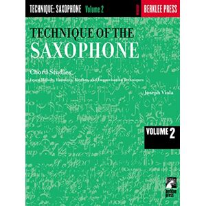 Various Technique Of The Saxophone, Volume 2: Chord Studies Various Technique Of The Saxophone, Volume 2: Chord Studies