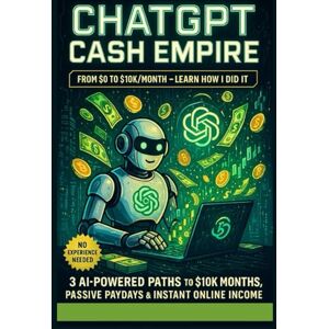 Miller, Mark ChatGPT Cash Empire -From $0 To 10k/Month-Learn How I did it: 3 AI-Powered Paths to $10K Months, Passive Paydays & Instant Online Income-No Experience Needed Miller, Mark ChatGPT Cash Empire -From $0 To 10k/Month-Learn How I did it: 3 AI-Powered Paths to $10K Months, Passive Paydays & Instant Online Income-No Experience Needed