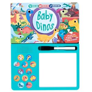 Louise Martin Find Me, Hear Me, Draw Me Baby Dinosaurs: Interactive Sound Book for Toddlers with Drawing and Search Activities Louise Martin Find Me, Hear Me, Draw Me Baby Dinosaurs: Interactive Sound Book for Toddlers with Drawing and Search Activities