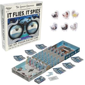 Ridley's Ridley’s It Flies, It Spies Racing Board Game Ages 8+ 2-6 Players 20+ Minutes Playing Time Ridley's Ridley’s It Flies, It Spies Racing Board Game Ages 8+ 2-6 Players 20+ Minutes Playing Time