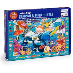 Mudpuppy Coral Reef — 64 Piece Search & Find Puzzle Featuring Diverse Marine Animals and Over 40 Hidden Images to Find for Ages 4+ Mudpuppy Coral Reef — 64 Piece Search & Find Puzzle Featuring Diverse Marine Animals and Over 40 Hidden Images to Find for Ages 4+