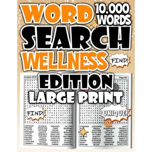 Salvatore, Modo Word Search Wellness Edition 10,000 Words for a Healthier Mind Salvatore, Modo Word Search Wellness Edition 10,000 Words for a Healthier Mind