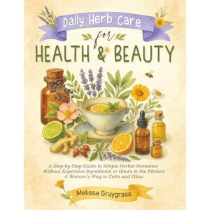 Graygrass, Melissa Daily Herb Care for Health and Beauty: A Step-by-Step Guide to Simple Herbal Remedies Without Expensive Ingredients or Hours in the Kitchen A Woman’s Way to Calm and Glow Graygrass, Melissa Daily Herb Care for Health and Beauty: A Step-by-Step Guide to Simple Herbal Remedies Without Expensive Ingredients or Hours in the Kitchen A Woman’s Way to Calm and Glow