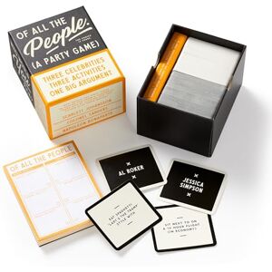 Brass Monkey /Galison Of All The People Social Game Brass Monkey /Galison Of All The People Social Game