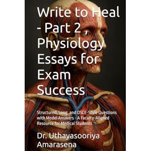 Amarasena, Dr. Uthayasooriya Write to Heal Part 2 , Physiology Essays for Exam Success: Structured, Long, and OSCE-Style Questions with Model Answers A Faculty-Aligned ... to Heal Physiology Essays for Exam Success) Amarasena, Dr. Uthayasooriya Write to Heal Part 2 , Physiology Essays for Exam Success: Structured, Long, and OSCE-Style Questions with Model Answers A Faculty-Aligned ... to Heal Physiology Essays for Exam Success)