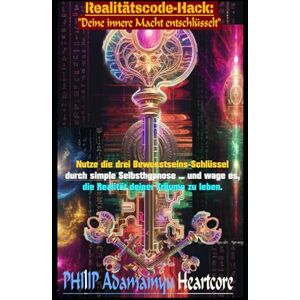Heartcore, PHIlIP Adamainyu Realitätscode-Hack: Deine innere Macht entschlüsselt: Nutze die drei Bewusstseins-Schlüssel durch simple Selbsthypnose und wage es, die Realität deiner Träume zu leben (LEVEL 0: TITAN-Einsteiger) Heartcore, PHIlIP Adamainyu Realitätscode-Hack: Deine innere Macht entschlüsselt: Nutze die drei Bewusstseins-Schlüssel durch simple Selbsthypnose und wage es, die Realität deiner Träume zu leben (LEVEL 0: TITAN-Einsteiger)